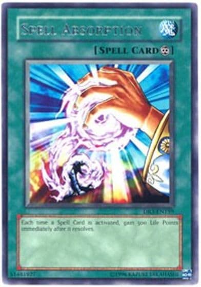 Spell Absorption Dark Revelation Volume 3 Yu-Gi-Oh! card