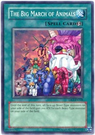 The Big March of Animals Dark Revelation Volume 3 Yu-Gi-Oh! card