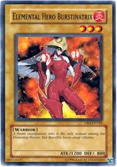 Elemental Hero Burstinatrix Dark Revelation Volume 3 Yu-Gi-Oh! card