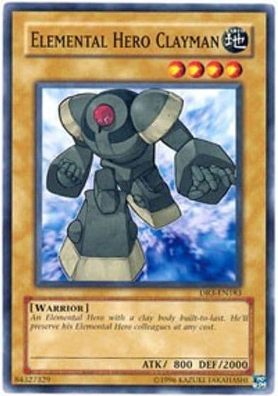 Elemental Hero Clayman Dark Revelation Volume 3 Yu-Gi-Oh! card