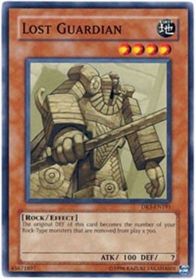 Lost Guardian Dark Revelation Volume 3 Yu-Gi-Oh! card