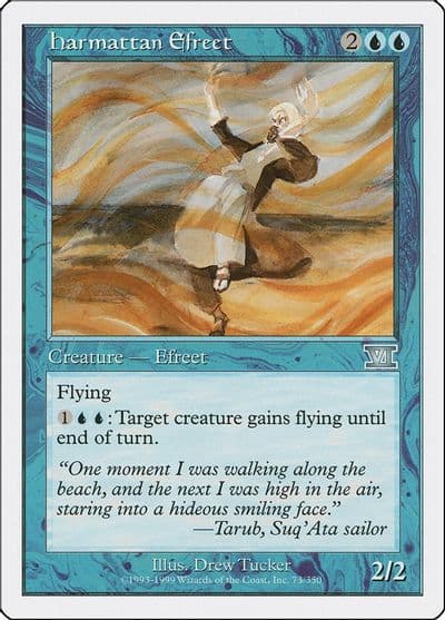 Harmattan Efreet Classic Sixth Edition Magic card