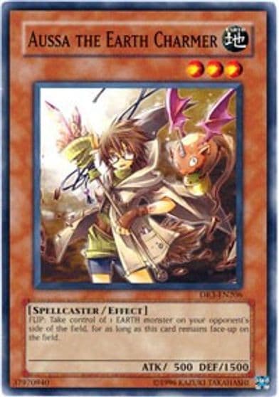 Aussa the Earth Charmer Dark Revelation Volume 3 Yu-Gi-Oh! card