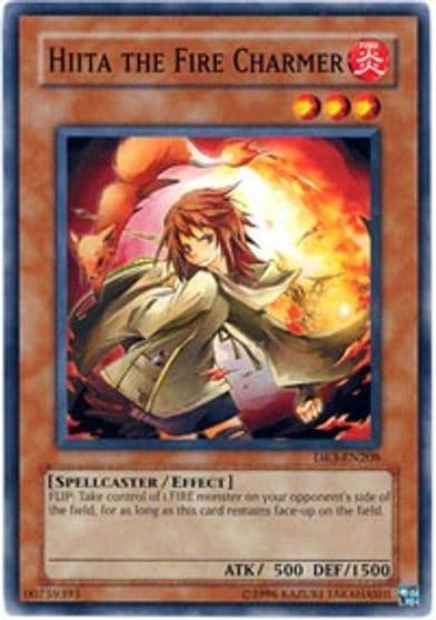 Hiita the Fire Charmer Dark Revelation Volume 3 Yu-Gi-Oh! card
