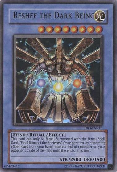 Reshef the Dark Being Dark Revelation Volume 3 Yu-Gi-Oh! card