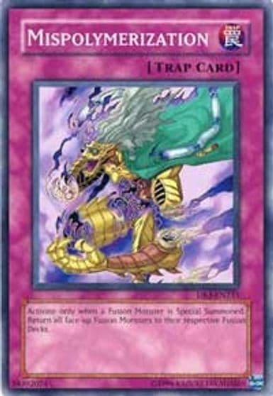 Mispolymerization Dark Revelation Volume 3 Yu-Gi-Oh! card