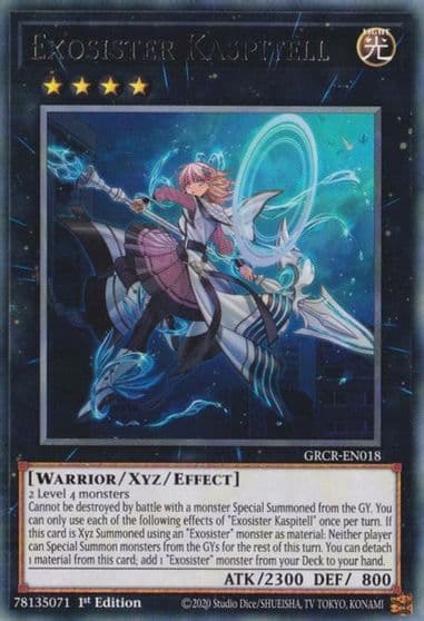 Exosister Kaspitell The Grand Creators Yu-Gi-Oh! card