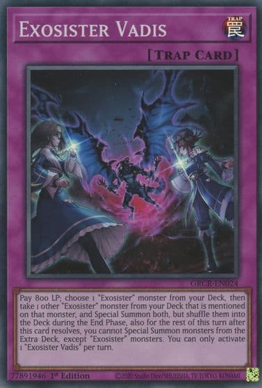 Exosister Vadis The Grand Creators Yu-Gi-Oh! card