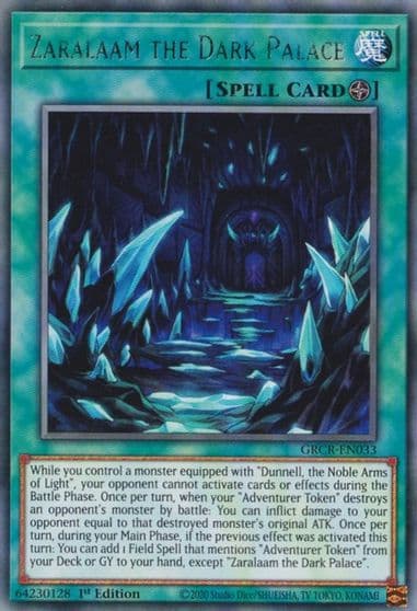 Zaralaam the Dark Palace The Grand Creators Yu-Gi-Oh! card