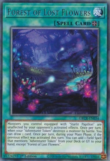 Forest of Lost Flowers The Grand Creators Yu-Gi-Oh! card