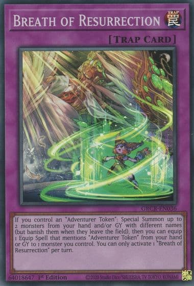 Breath of Resurrection The Grand Creators Yu-Gi-Oh! card