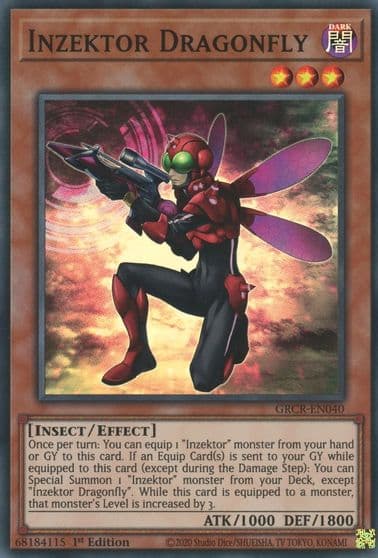 Inzektor Dragonfly The Grand Creators Yu-Gi-Oh! card