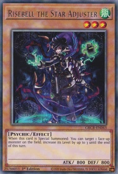 Risebell the Star Adjuster The Grand Creators Yu-Gi-Oh! card
