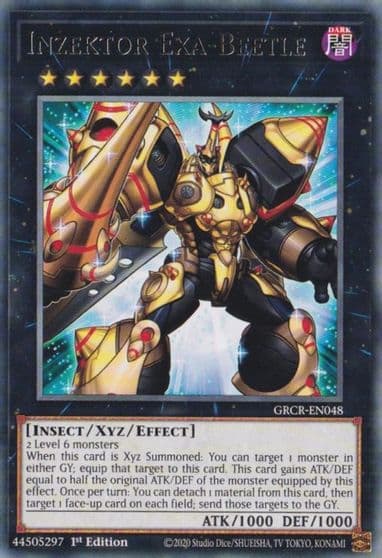 Inzektor Exa Beetle The Grand Creators Yu-Gi-Oh! card