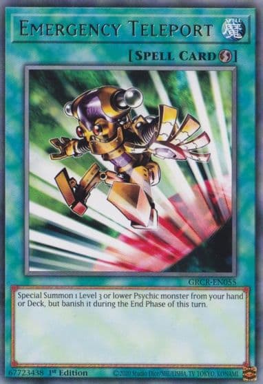Emergency Teleport The Grand Creators Yu-Gi-Oh! card
