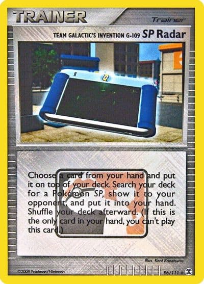 Team Galactic's Invention G-109 SP Radar (League Promo) League & Championship Cards Pokemon card