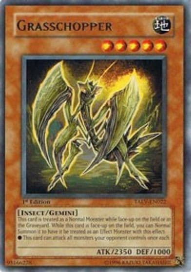 Grasschopper Tactical Evolution Yu-Gi-Oh! card