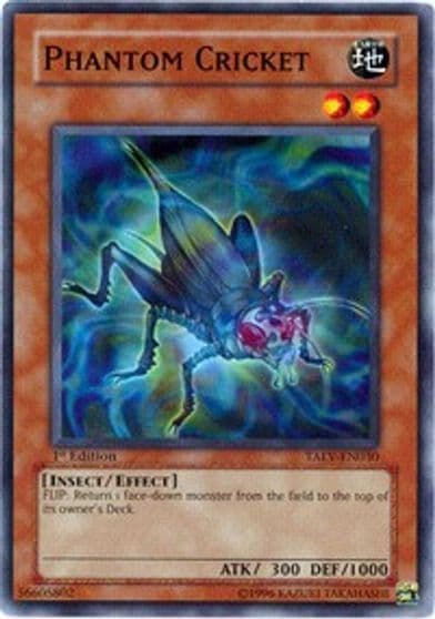 Phantom Cricket Tactical Evolution Yu-Gi-Oh! card