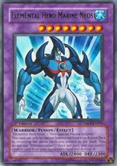 Elemental Hero Marine Neos Tactical Evolution Yu-Gi-Oh! card