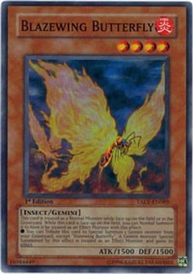 Blazewing Butterfly Tactical Evolution Yu-Gi-Oh! card