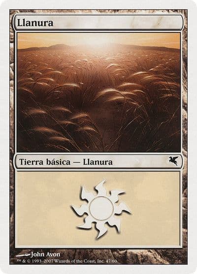 Plains Italian Pianura J47 Magic Encyclopedia 2005 (Salvat/Hachette) Magic card
