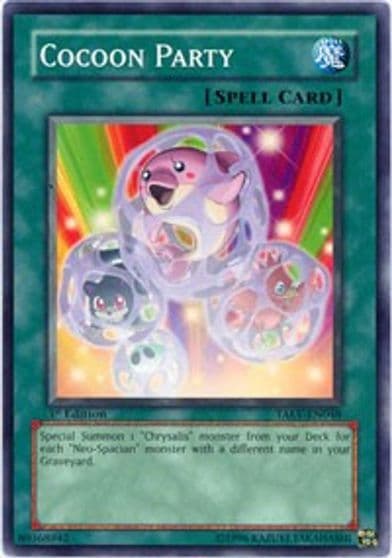 Cocoon Party Tactical Evolution Yu-Gi-Oh! card