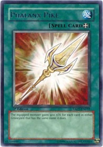 Phalanx Pike Tactical Evolution Yu-Gi-Oh! card
