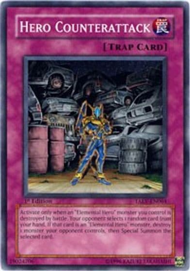 Hero Counterattack Tactical Evolution Yu-Gi-Oh! card