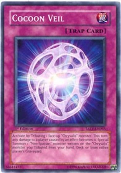 Cocoon Veil Tactical Evolution Yu-Gi-Oh! card