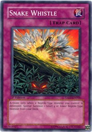 Snake Whistle Tactical Evolution Yu-Gi-Oh! card