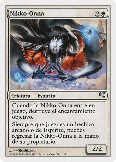 Nikko Onna Spanish Nikko Onna Magic Encyclopedia 2005 (Salvat/Hachette) Magic card
