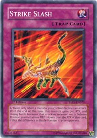 Strike Slash Tactical Evolution Yu-Gi-Oh! card