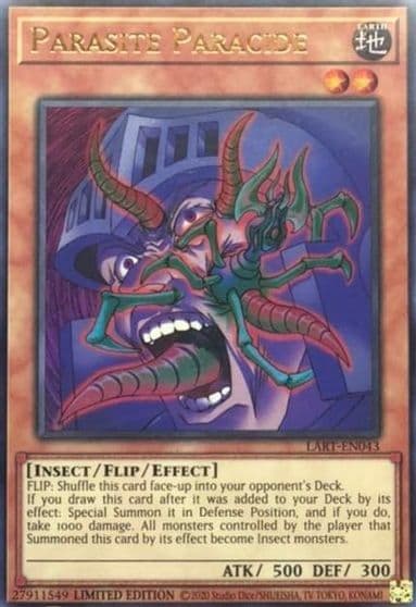 Parasite Paracide The Lost Art Promotion Yu-Gi-Oh! card