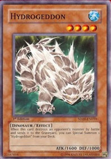 Hydrogeddon Structure Deck: Dinosaur's Rage Yu-Gi-Oh! card