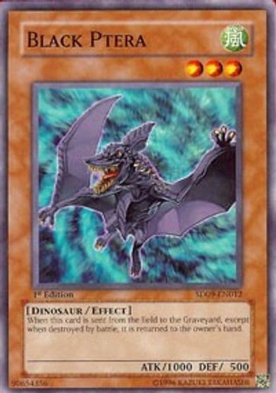 Black Ptera Structure Deck: Dinosaur's Rage Yu-Gi-Oh! card