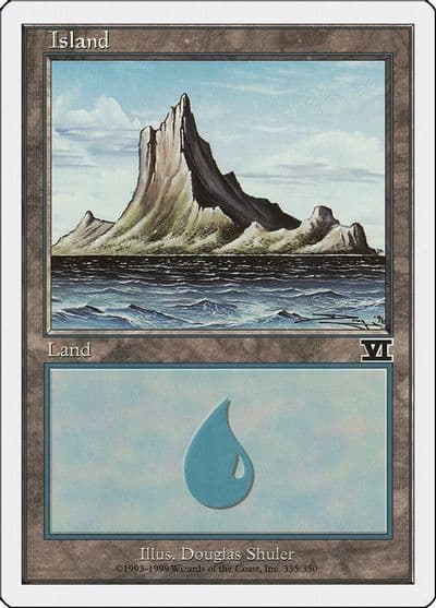 Island 335 Classic Sixth Edition Magic card