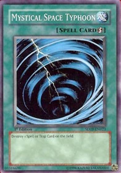 Mystical Space Typhoon Structure Deck: Dinosaur's Rage Yu-Gi-Oh! card
