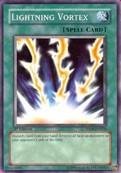 Lightning Vortex Structure Deck: Dinosaur's Rage Yu-Gi-Oh! card