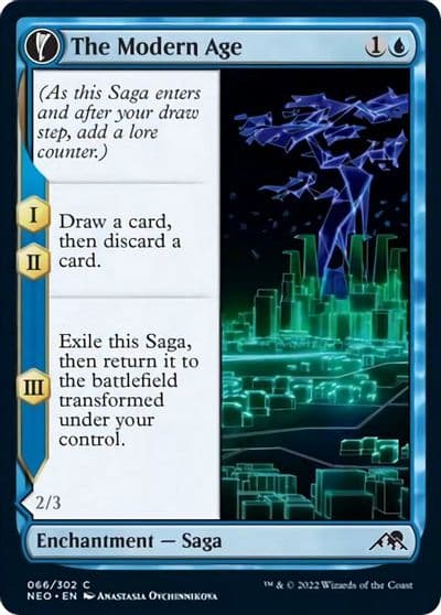 The Modern Age Kamigawa: Neon Dynasty Magic card