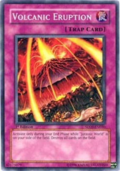 Volcanic Eruption Structure Deck: Dinosaur's Rage Yu-Gi-Oh! card