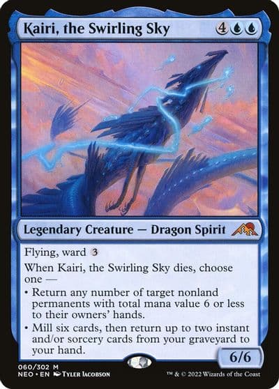 Kairi the Swirling Sky Kamigawa: Neon Dynasty Magic card