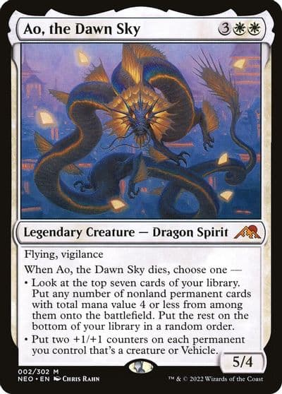 Ao the Dawn Sky Kamigawa: Neon Dynasty Magic card