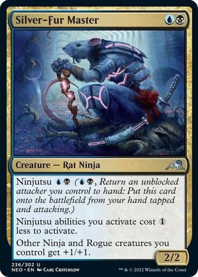 Silver Fur Master Kamigawa: Neon Dynasty Magic card