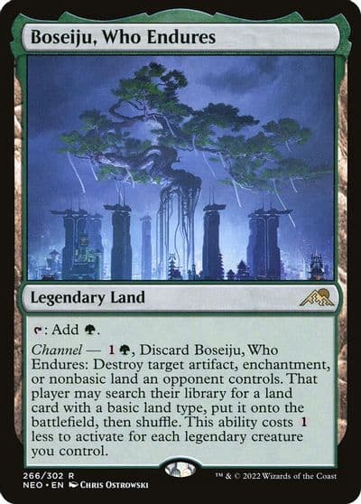 Boseiju Who Endures Kamigawa: Neon Dynasty Magic card