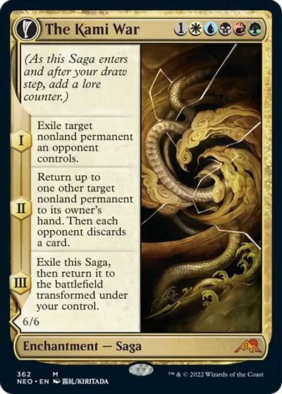 The Kami War Showcase Kamigawa: Neon Dynasty Magic card