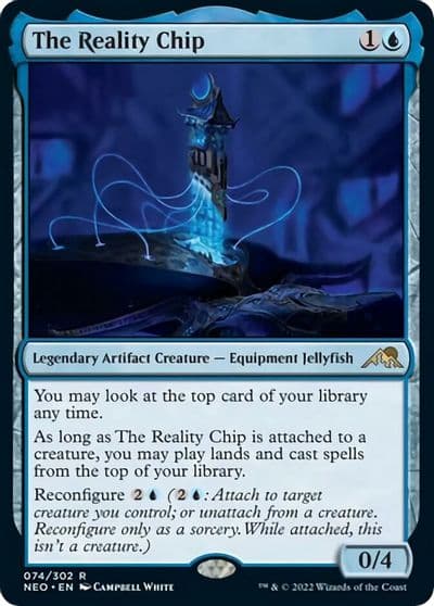 The Reality Chip Kamigawa: Neon Dynasty Magic card