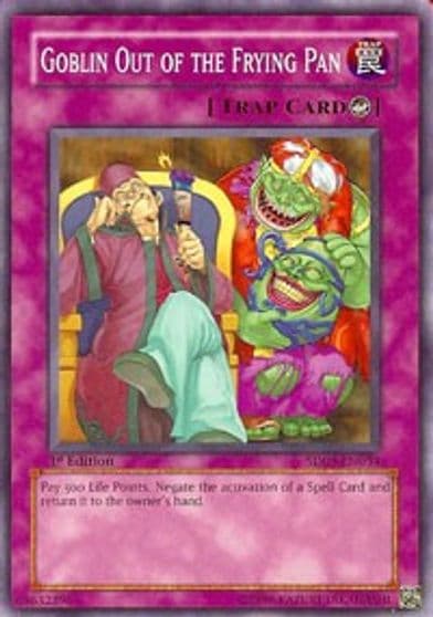 Goblin Out of the Frying Pan Structure Deck: Dinosaur's Rage Yu-Gi-Oh! card