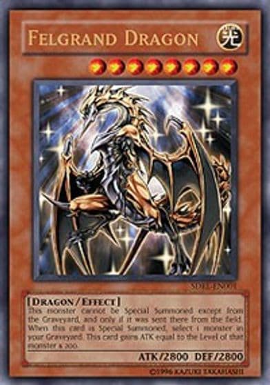 Felgrand Dragon Structure Deck: Rise of the Dragon Lords Yu-Gi-Oh! card
