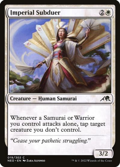 Imperial Subduer Kamigawa: Neon Dynasty Magic card
