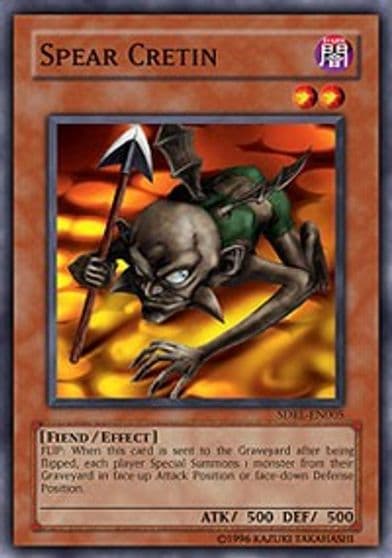 Spear Cretin Structure Deck: Rise of the Dragon Lords Yu-Gi-Oh! card